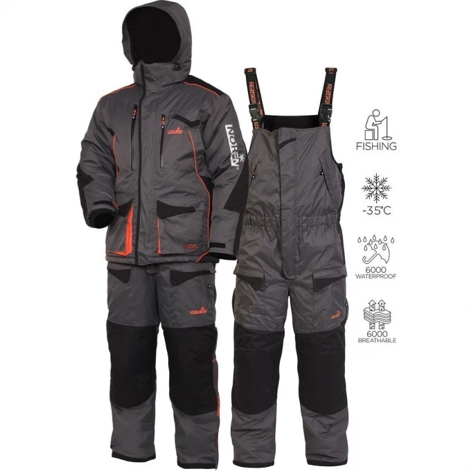 Костюм зимний NORFIN DISCOVERY GRAY 02 Р.m-l 451102-M-L Костюм зимний NORFIN DISCOVERY GRAY 02 Р.m-l 451102-M-L