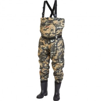 Полукомбинезон забродный NORFIN RAPID CAMO р.40